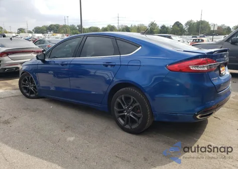 2018 Ford Fusion Se from USA, damaged, VIN 3FA6P0H94JR119539